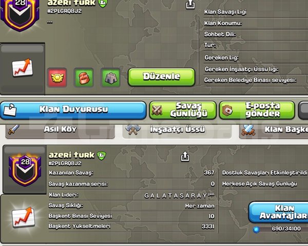 Efsane isimli 28 lvl klan