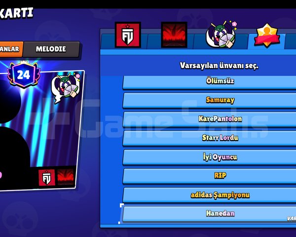 Brawl stars 50 Bin kupalı hesap