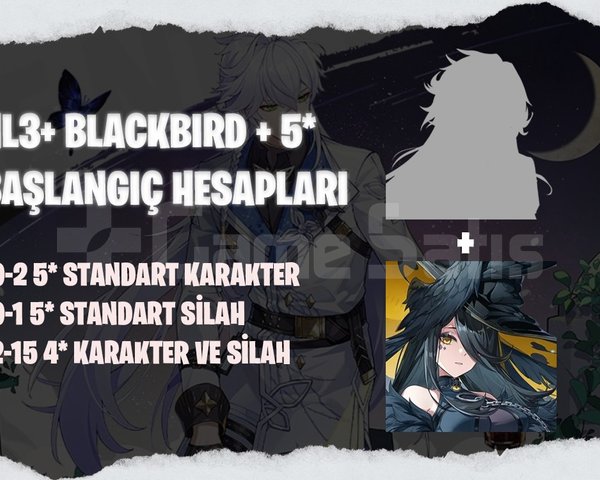 EU | HL3+ Blackbird + 5*