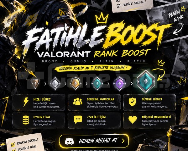 VALORANT ELO BOOST gariban dostu