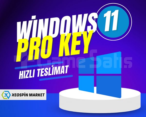 Windows 11 Pro Key + OTOMATİK TESLİM