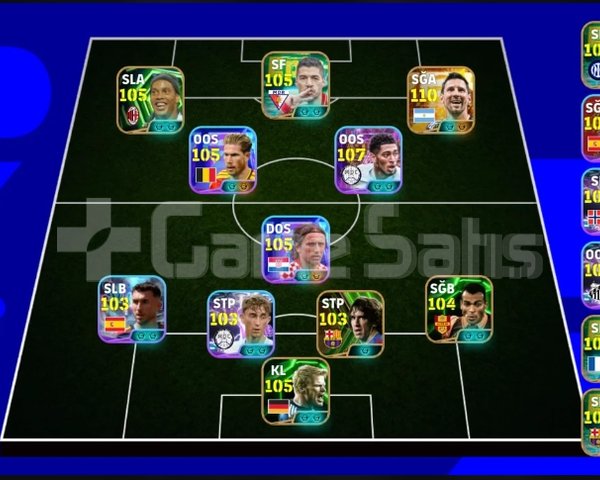 110 Messi Full İcon kadro Dopdolu REZERV