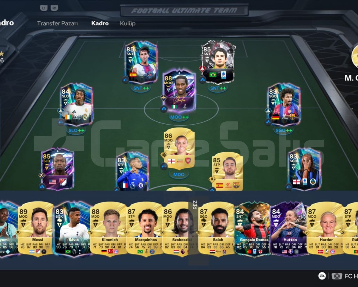 FC27 PS5 HESABI PATO VE OKOCHA WL HAZIR