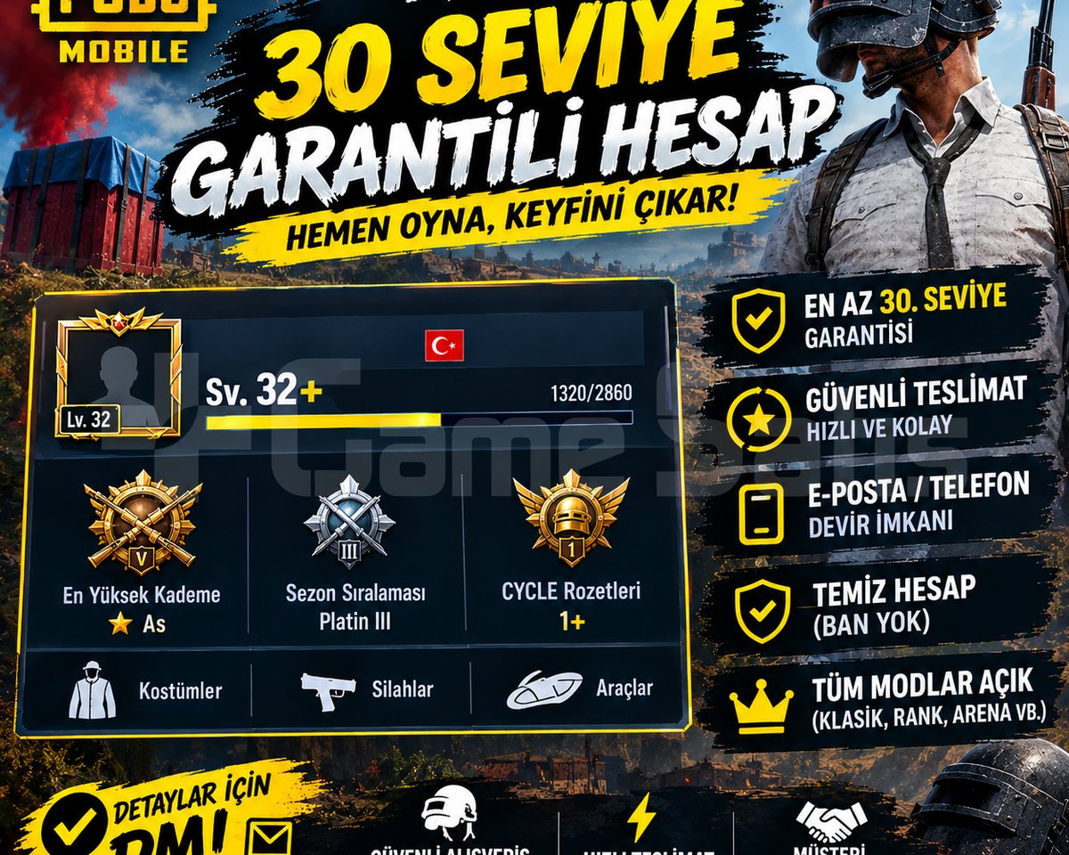 En Az 30 Sv Garantili