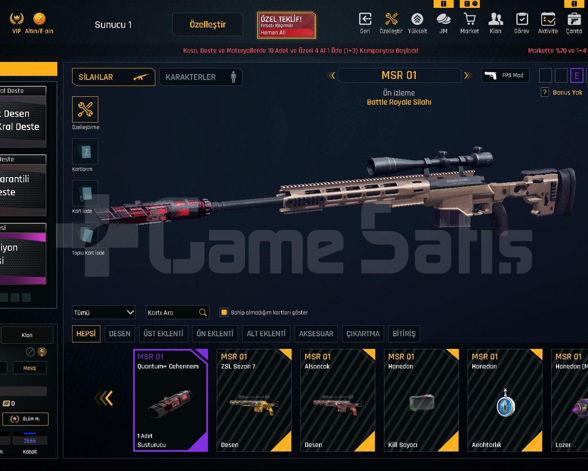 65 LVL BAŞLANGIÇ HESABI ÇOK UCUZA