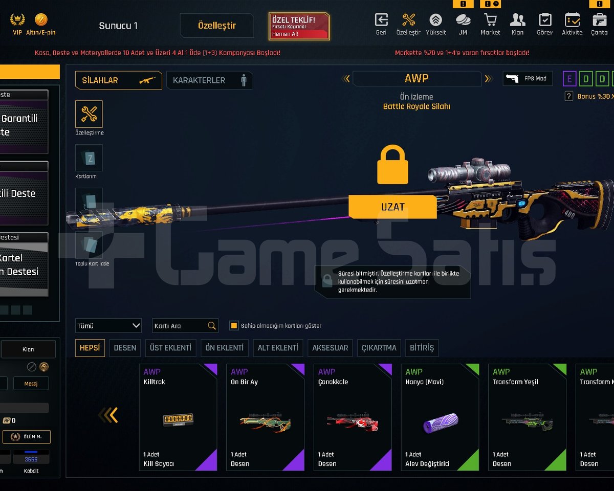 65 LVL BAŞLANGIÇ HESABI ÇOK UCUZA