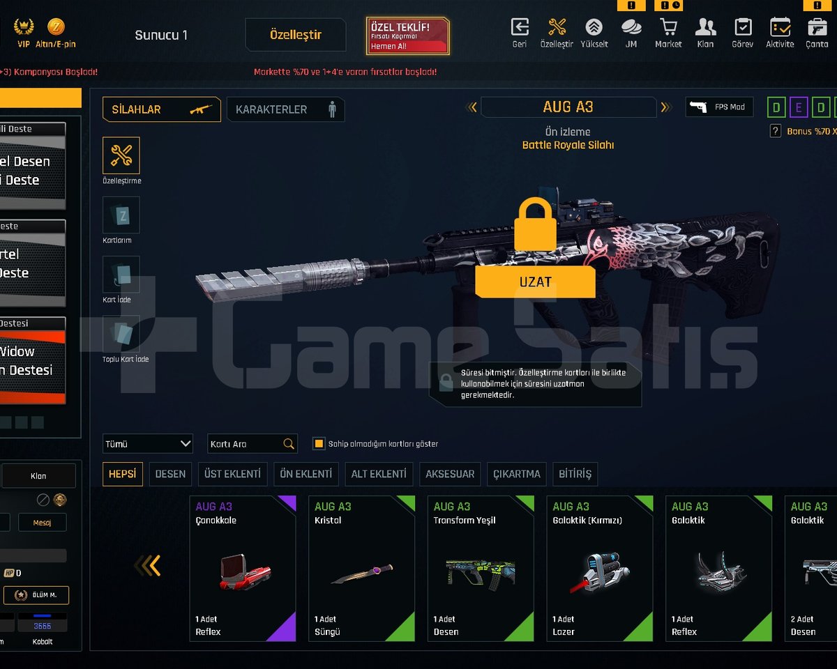 65 LVL BAŞLANGIÇ HESABI ÇOK UCUZA