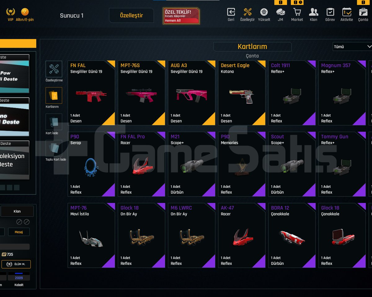 4 SINIRSIZ + EŞSİZ ELİT + 50K ZA HARCADI