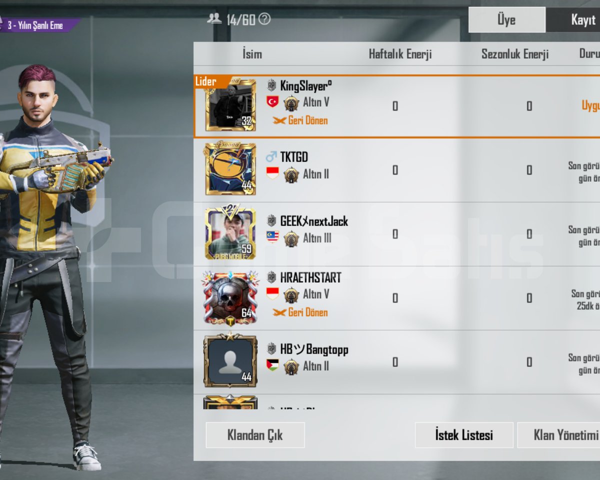 7.8 Lvl Ucuza Klan İsim Değiştirme Açık