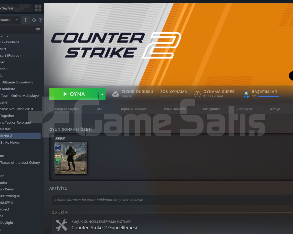 STEAM HESAP