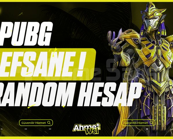 100 Skin Efsane Random Hesap