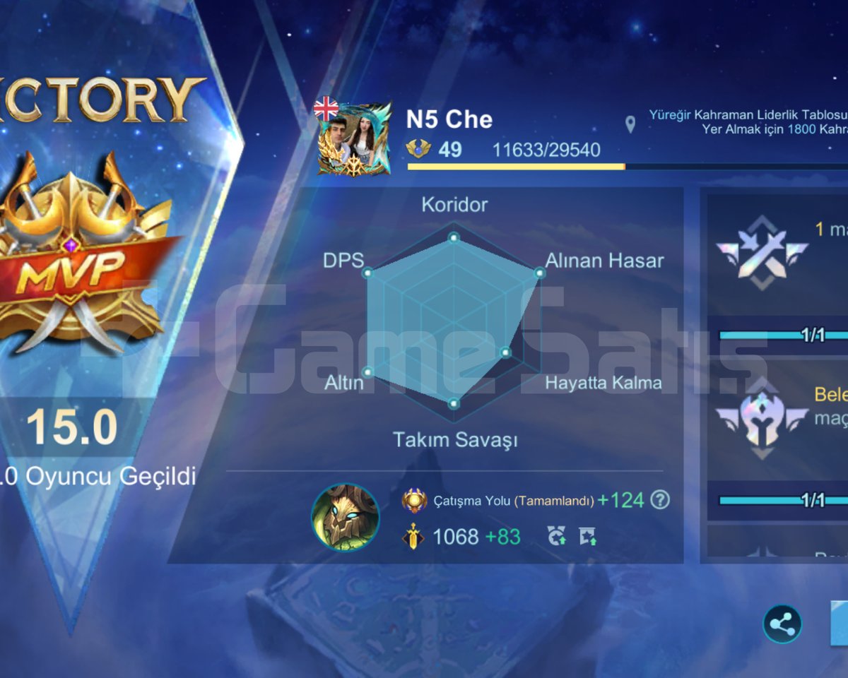 Mlbb Elo bost yapıyorum 150 yıldız rahat