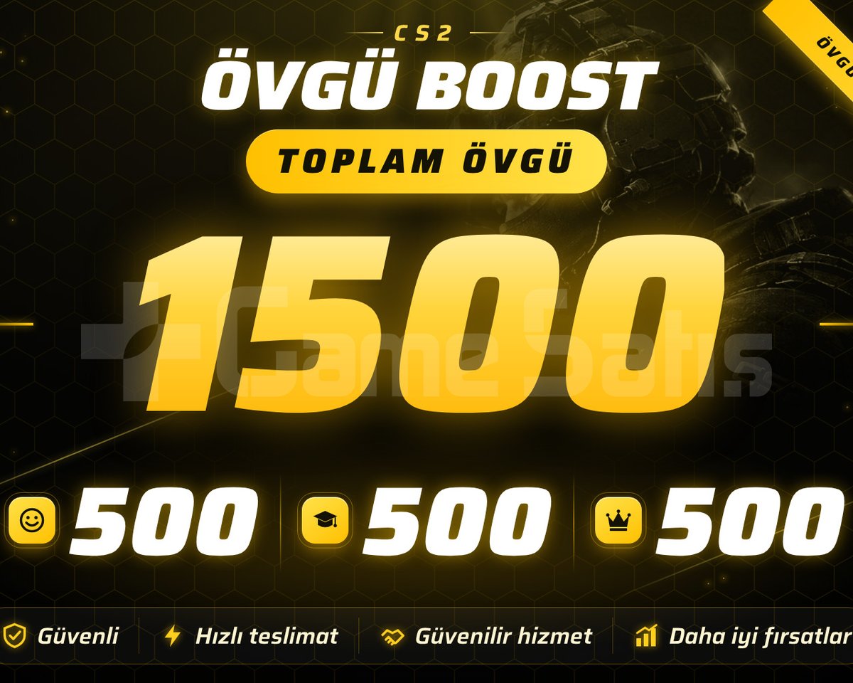1500 CS2 ÖVGÜ BOOST YEŞİL GÜVEN FAKTÖRÜ