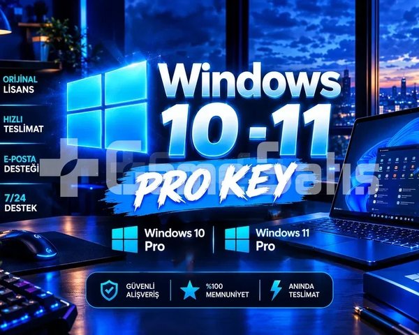 WİNDOWS 10-11 GEÇERLİ | PRO KEY