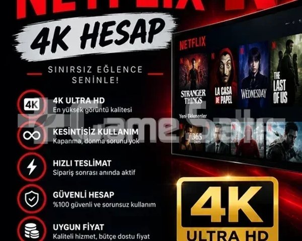30 GÜNLÜK | KAPANMAYAN NETFLİX 4K