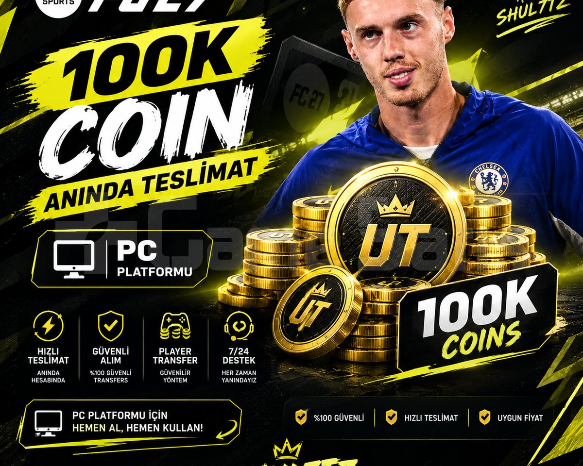 FC 27 PC 100K Coins  | Anında Teslimat