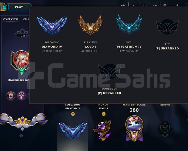 TR ELMAS 4 60LP 58WR