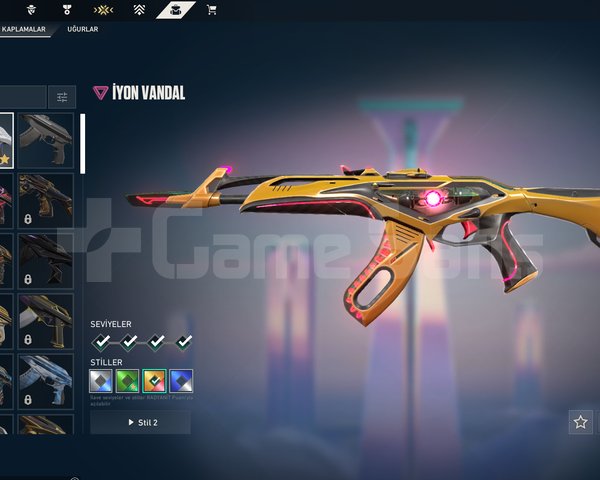 İyon Vandallı, 38 Level Hesap