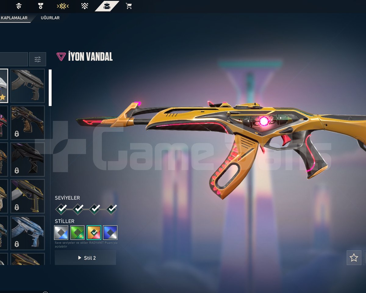 İyon Vandallı, 38 Level Hesap