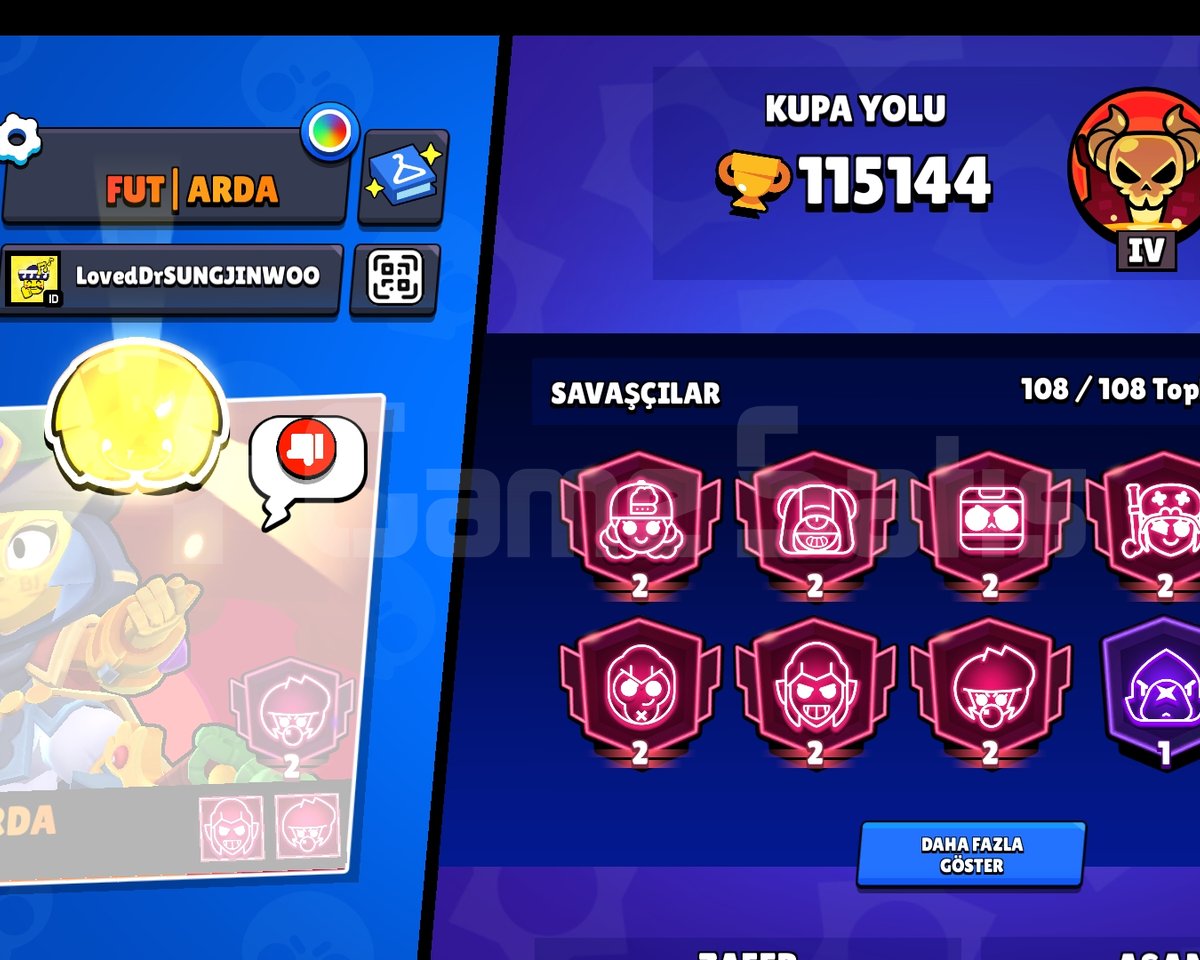 115K KUPA | 108 KARAKTER | 500 KOSTÜM