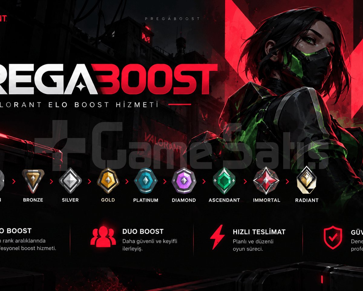 PREGABOOST | VALORANT ELO BOOST | TÜM RA