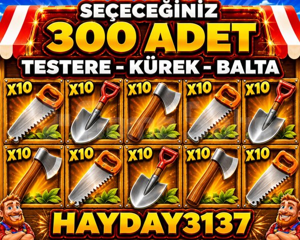 TESTERE-BALTA-KÜREK