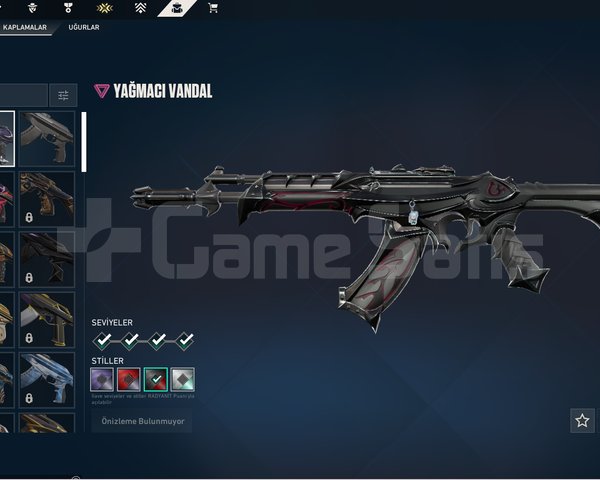 Yağmacı Vandallı, 36 Level Hesap