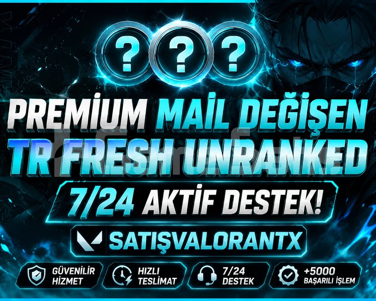 TR - UNRANKED - MAİL DEĞİŞEN!