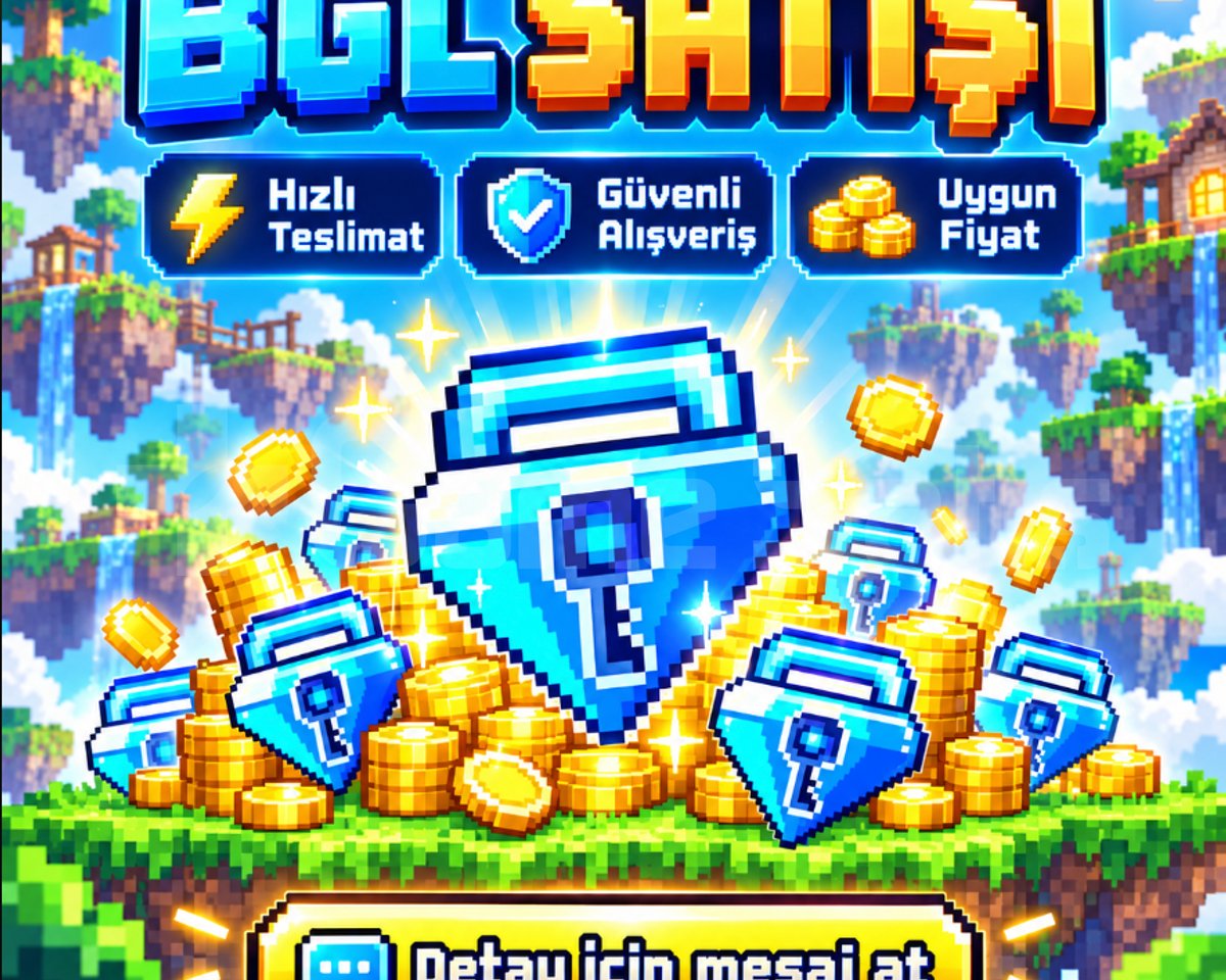 1X BLUE GEM LOCK