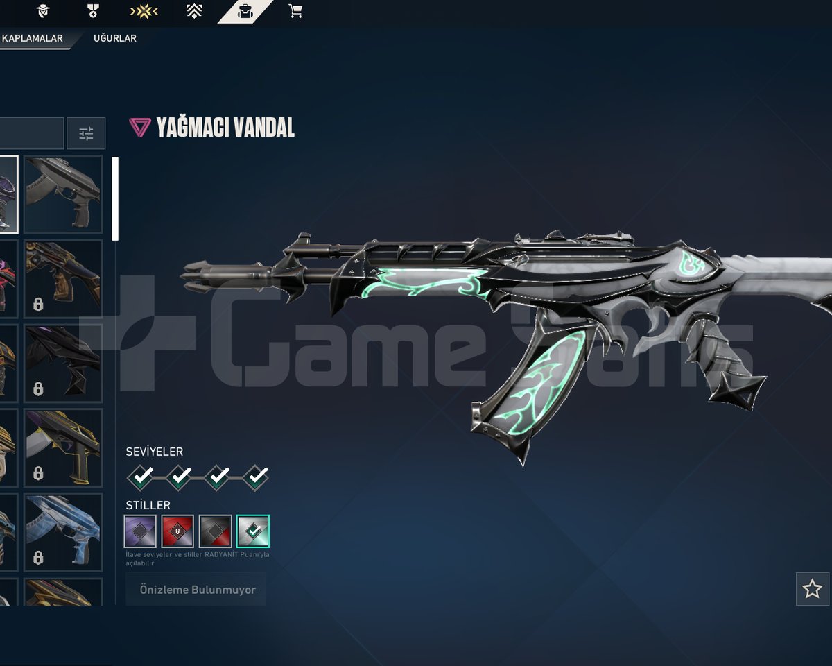Yağmacı Vandal, Köken Operator, 26 Level