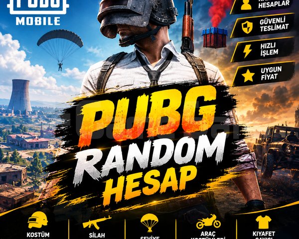 PUBG RANDOM HESAP