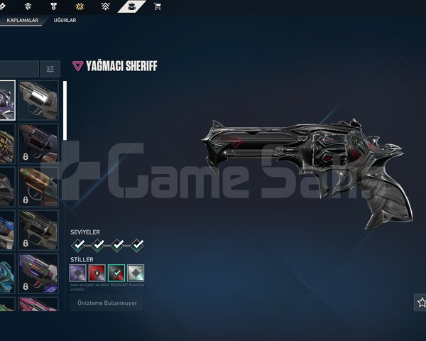 Yağmacı Sheriffli, 23 Level Hesap