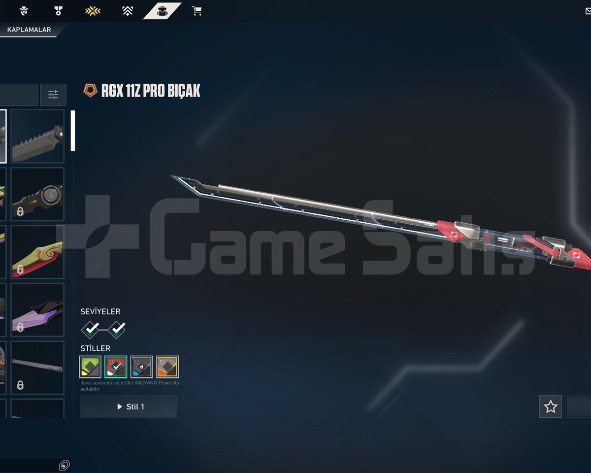 VALORANT RGX KATANA NEPTÜN VANDALLI HESA