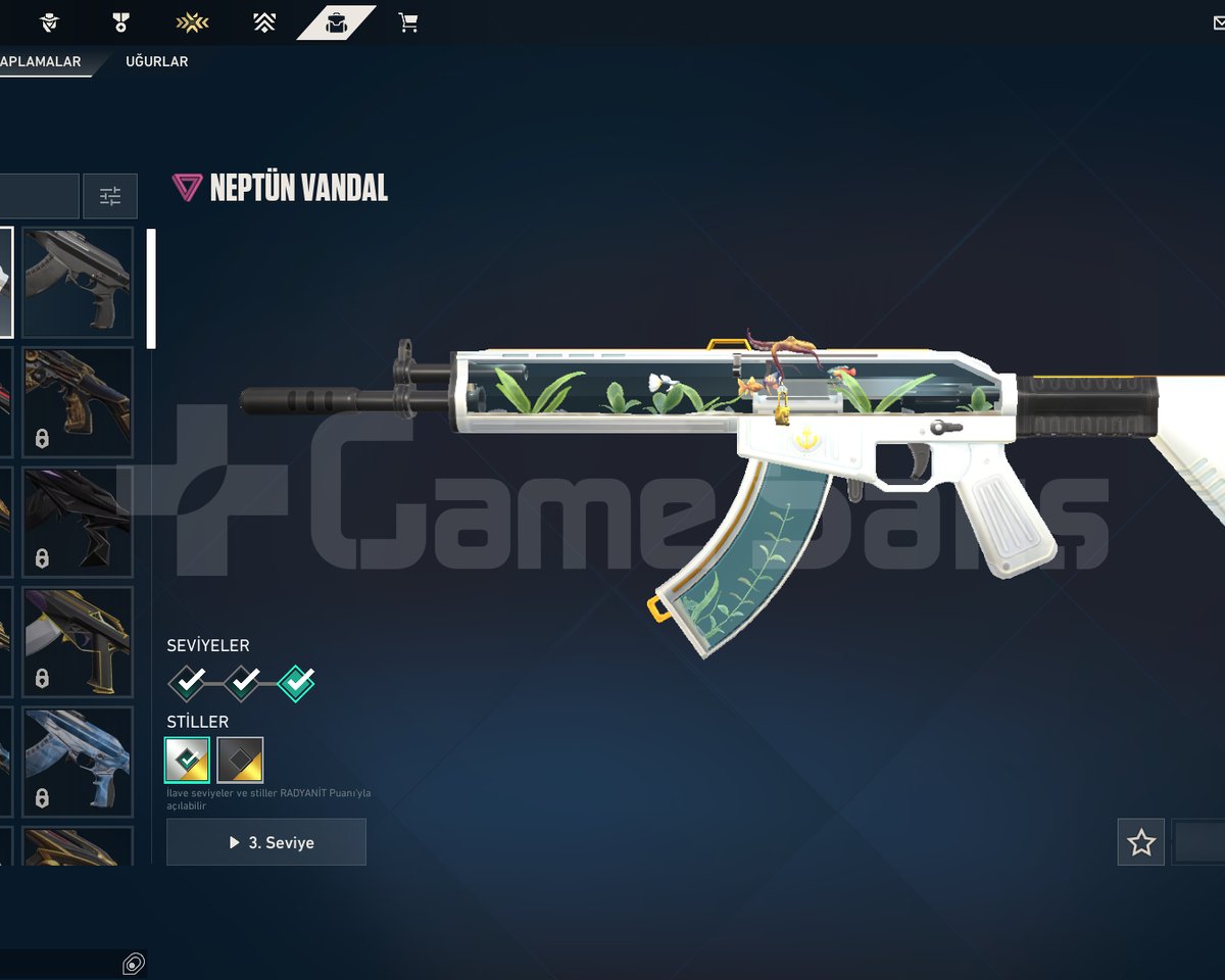 VALORANT RGX KATANA NEPTÜN VANDALLI HESA
