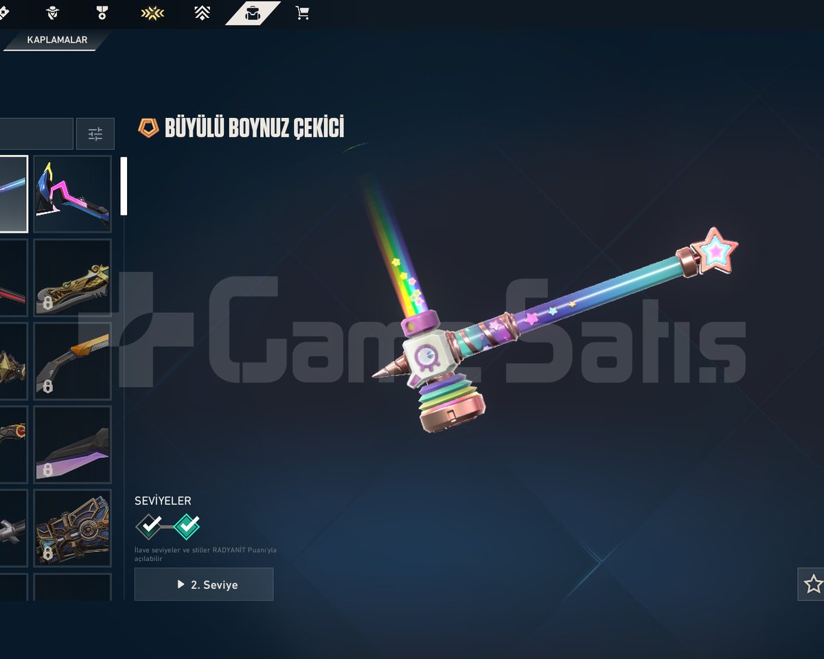 Vandal Skinleri, Toplam 30+ Skin