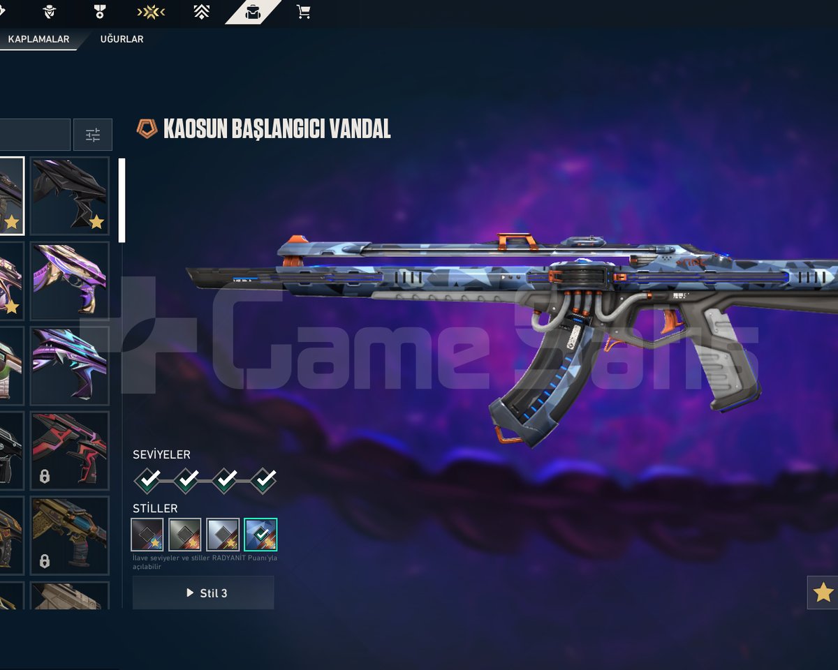 40000+ VP Yatırılmış, Sınırlı Skinler