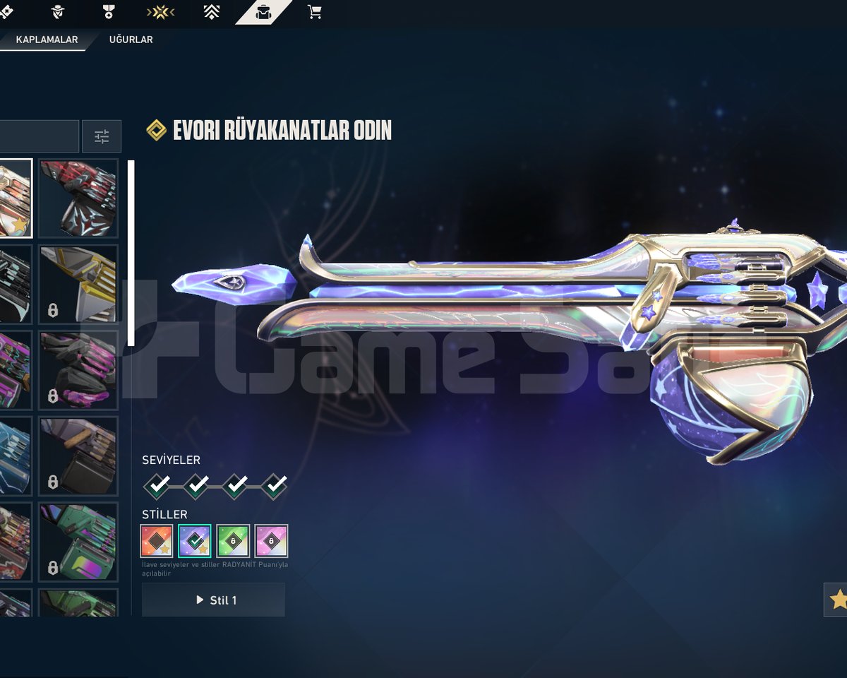 15000+ VP Yatırılmış, 50+ Skin Hesap