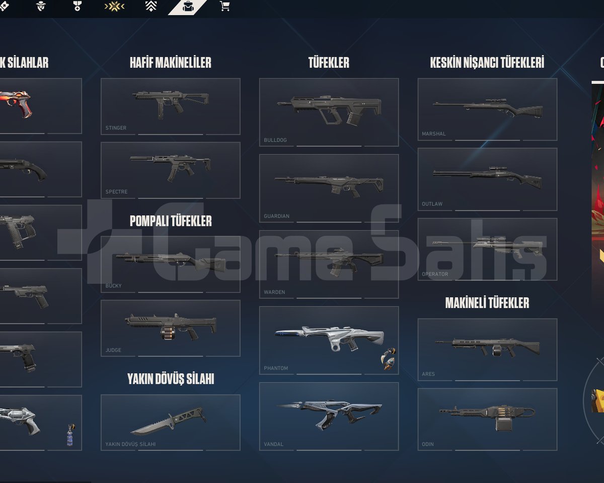 5 Tane Vpli Skin, Vandallar, Bıçaklar