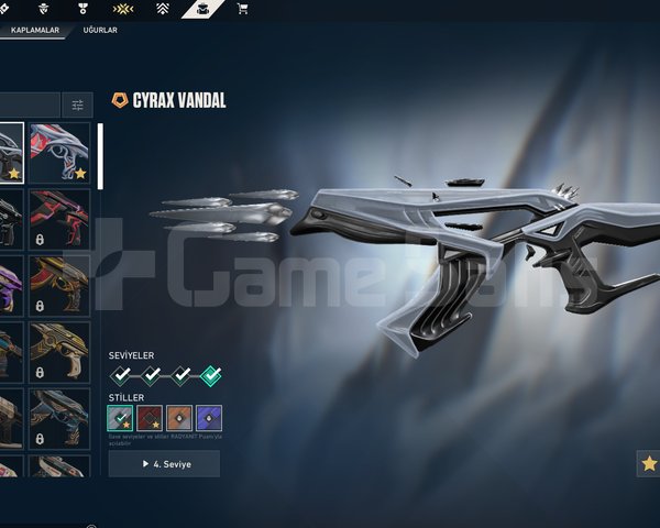 5 Tane Vpli Skin, Vandallar, Bıçaklar