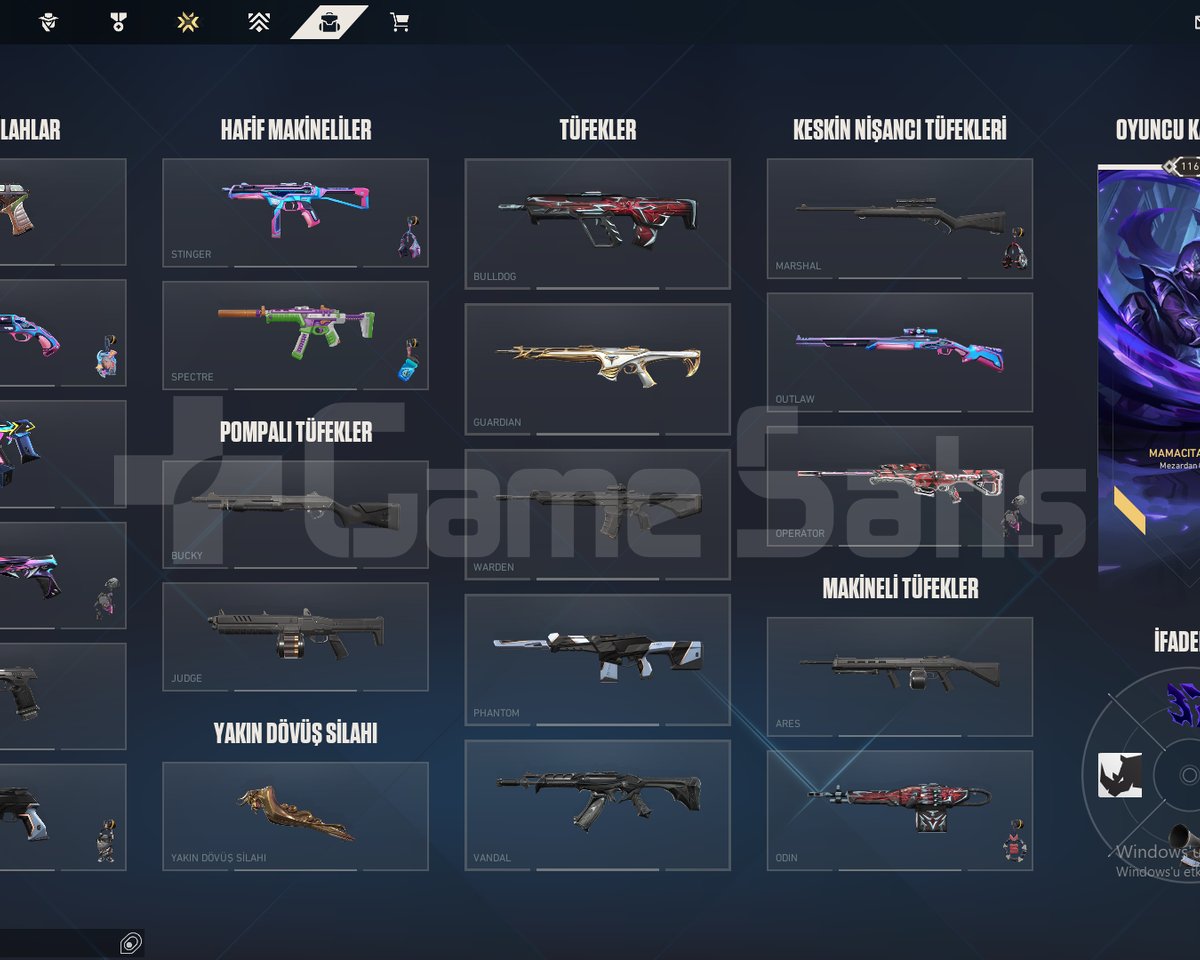 ONETAP ten ORA full set Plat hesap