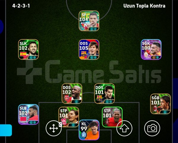 105 MESSİ PAKET+4 BOMBACILI HESAP