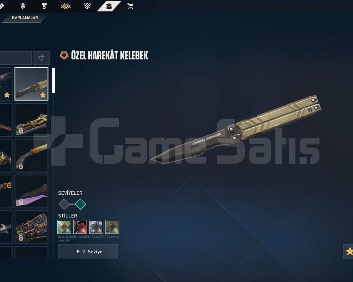 16000+ VP Yatırılmış, 10 Tane Vpli Skin