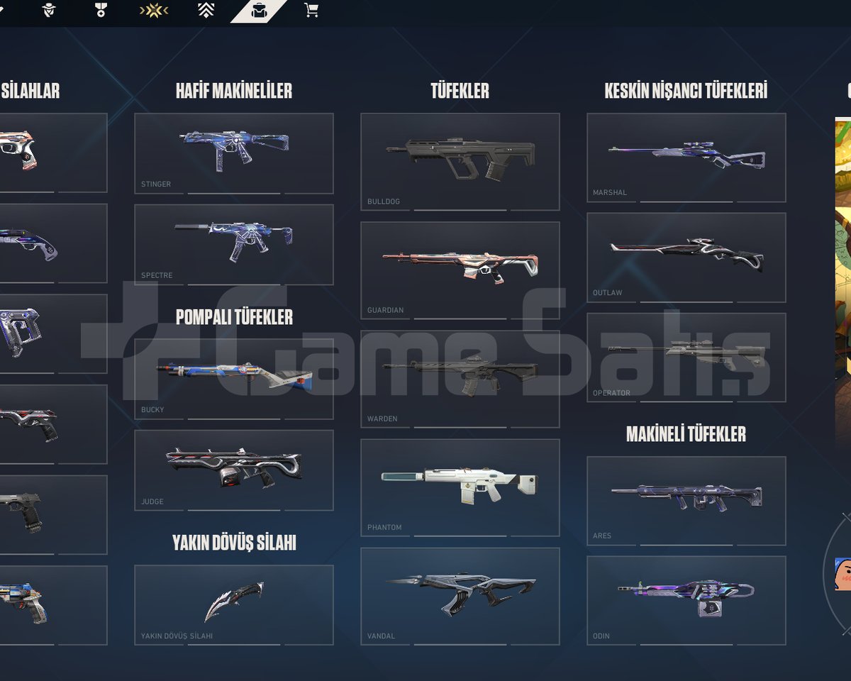 16000+ VP Yatırılmış, 10 Tane Vpli Skin