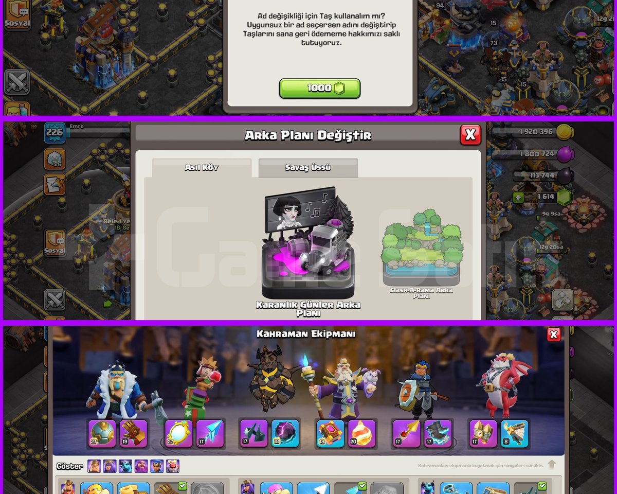 +19 KOSTÜM!! ARKAPLAN!! TH18 HESAP