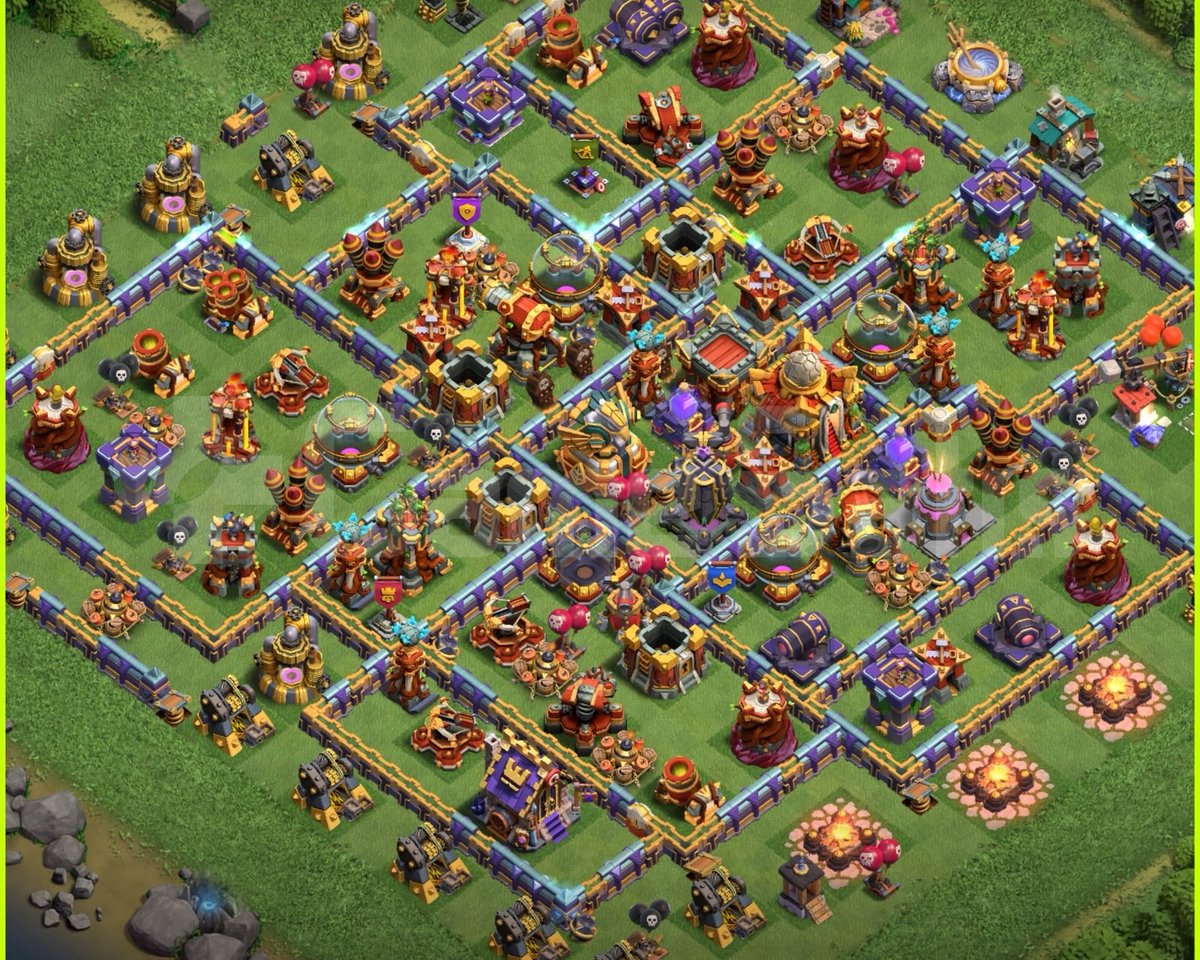 MAX SAVUNMA!! ÇOK UYGUN!! TH16 MAX HESAP