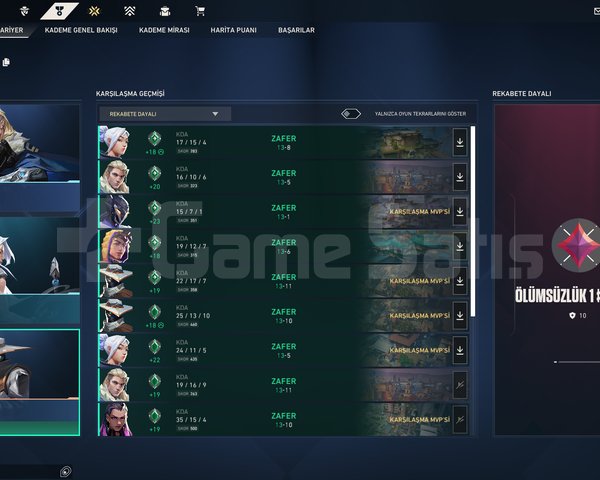 203 LEVEL yüksek MMR SATILIK TEMİZ HESAP