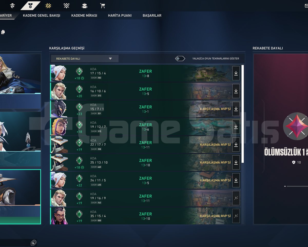 203 LEVEL yüksek MMR SATILIK TEMİZ HESAP