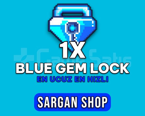 EN UCUZ - EN HIZLI - 1x Blue Gem Lock