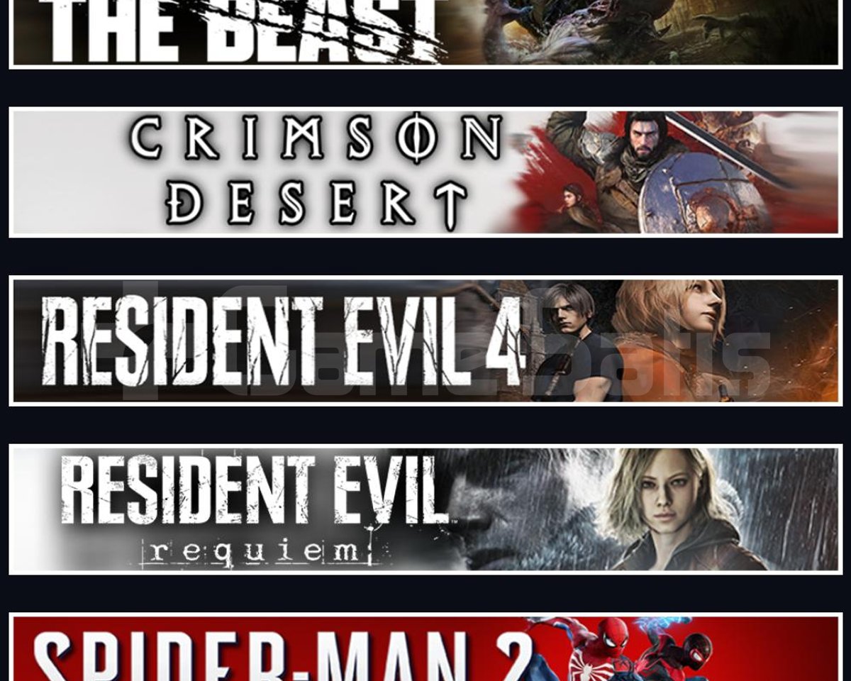 Beast +Crimson +Evil 4 +Evil 9 +Spider 2