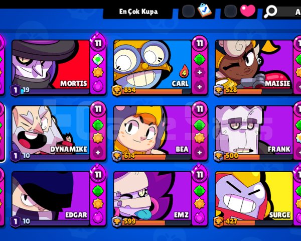 Brawl stars hesabı